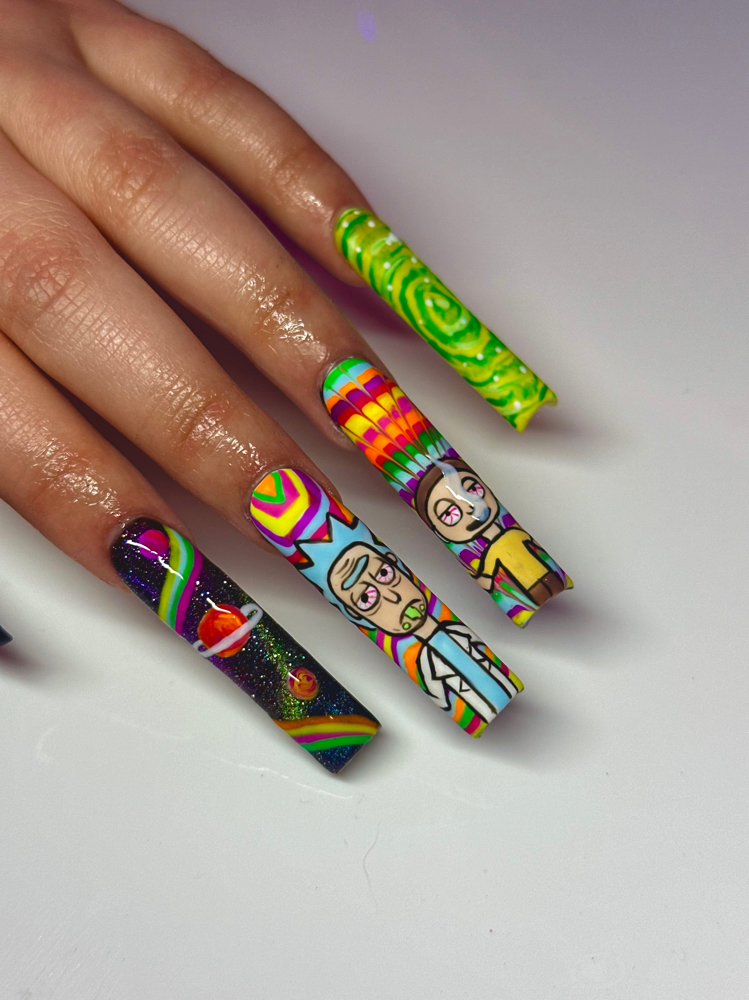 Character Nail Add On