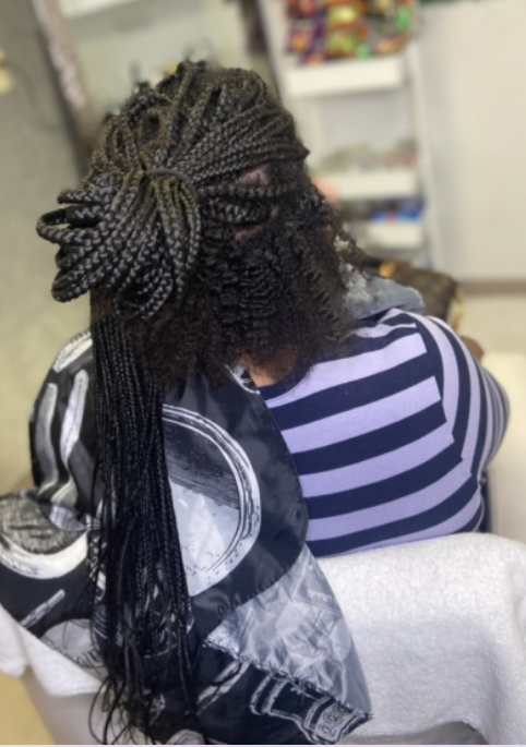 Women Individual Braids Take Down