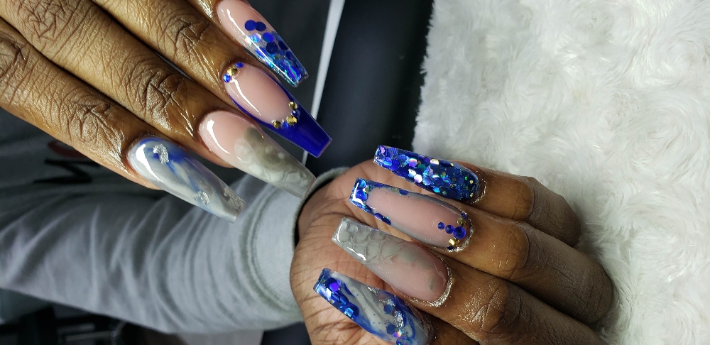 Encapsulated Nail Art Add On at LuX Beauty Suite in Indianapolis, IN
