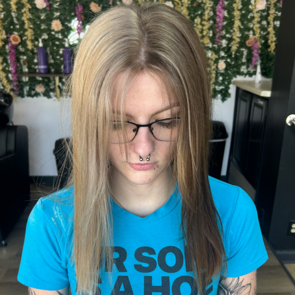 AUGUST SPLIT DYE SPECIAL at Styled by Scout in Morristown, TN