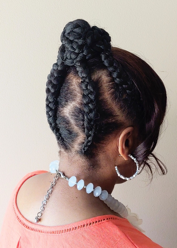 Updo /Braided /No Hair Added