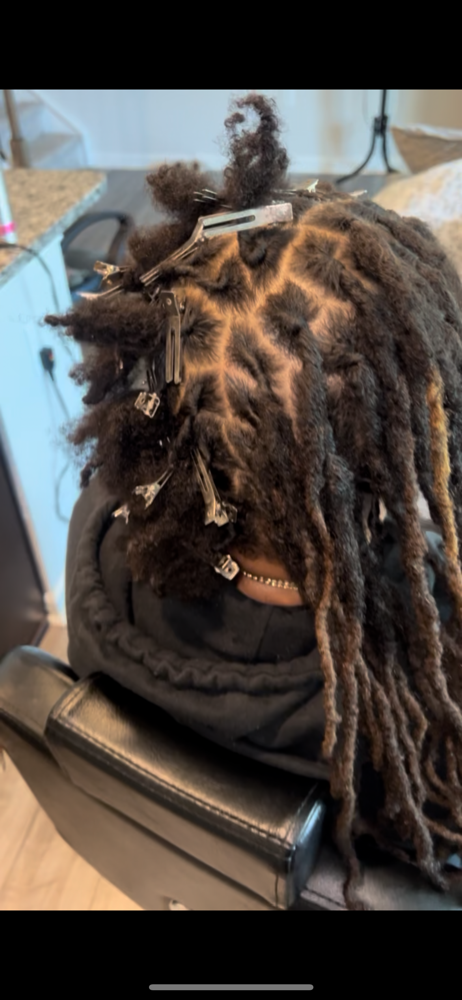 Loc Reattachment (Full Head) at miraamadeemee in Raleigh, NC