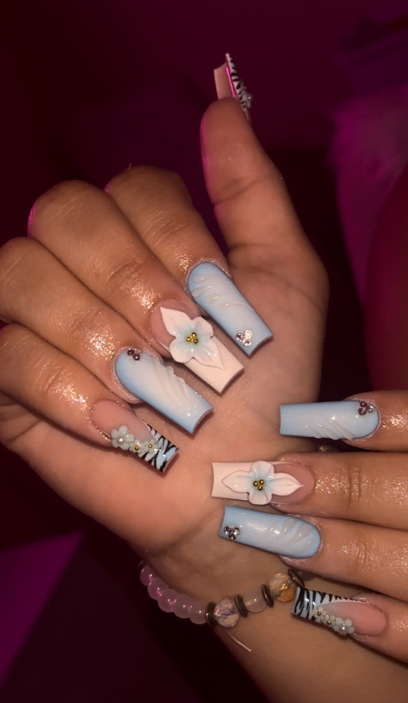 Custom Acrylic Full Set