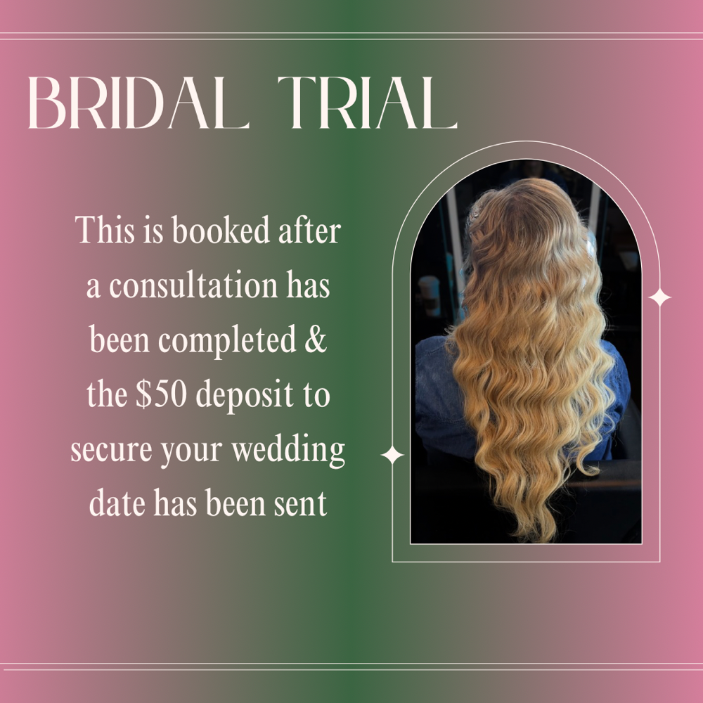 Bridal Hair Trial