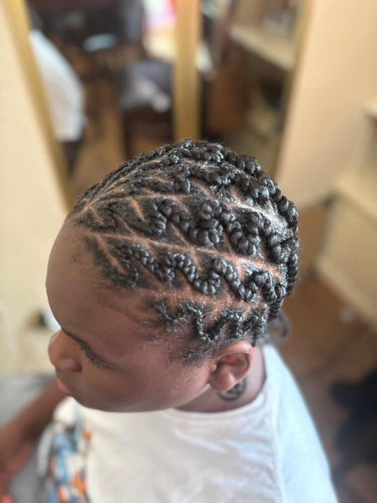 Men Braids at In The Kut Salon in Toledo, OH