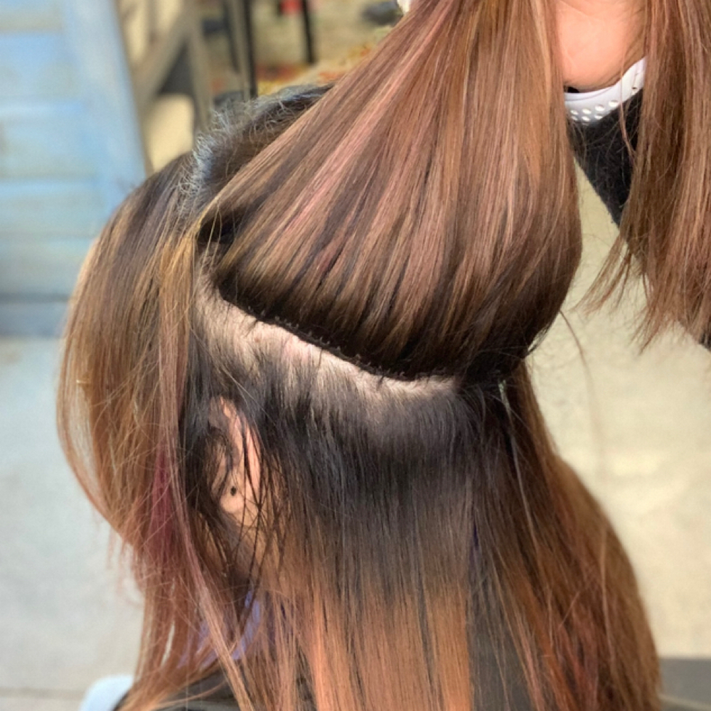 Handtied Extension Move Up at Chan Jens Hair Studio L.L.C in Fort Worth, TX