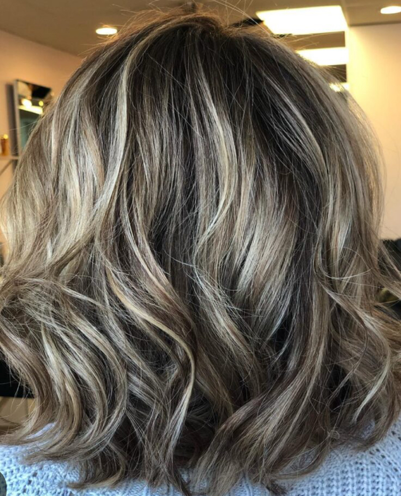 Hair Highlights Touch-up at Belleza hair & skin Studio in Waltham, MA