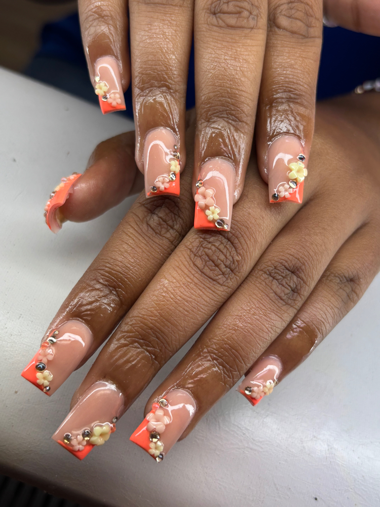 Full Set medium at The Nail Goddess in Garner, NC