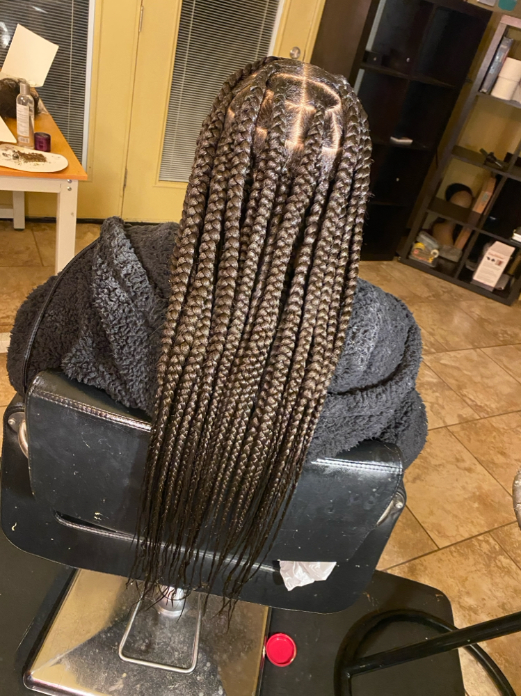 Large Box Braids