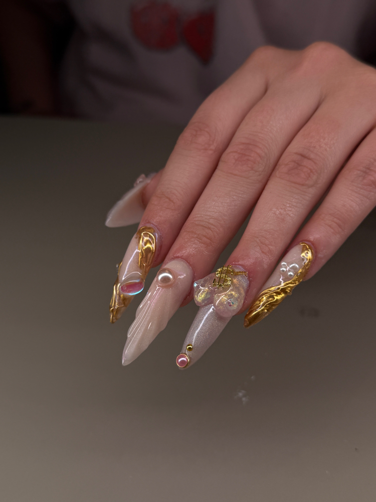 xtra long acrylic full set💄