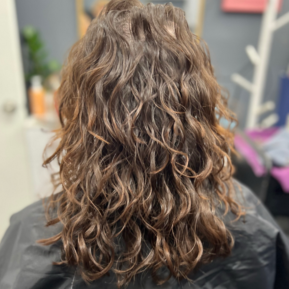 RETURNING CLIENT: Curly Cut at Crowned By Rose in Raleigh, NC