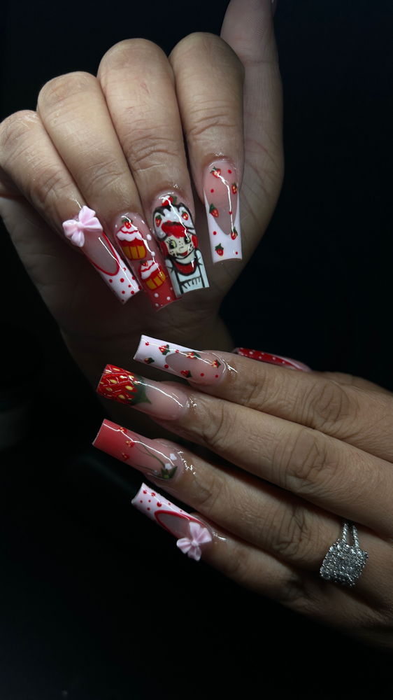 Character Fullset at Elegancy Nails in Milwaukee, WI