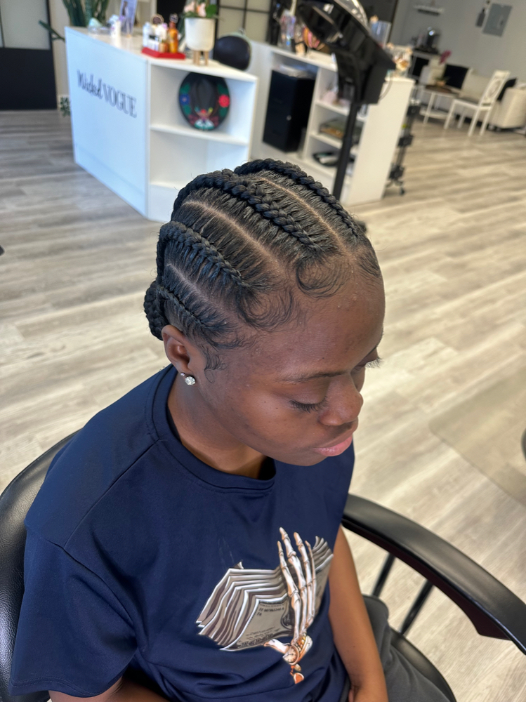 4 - 6 Feed - In Braids