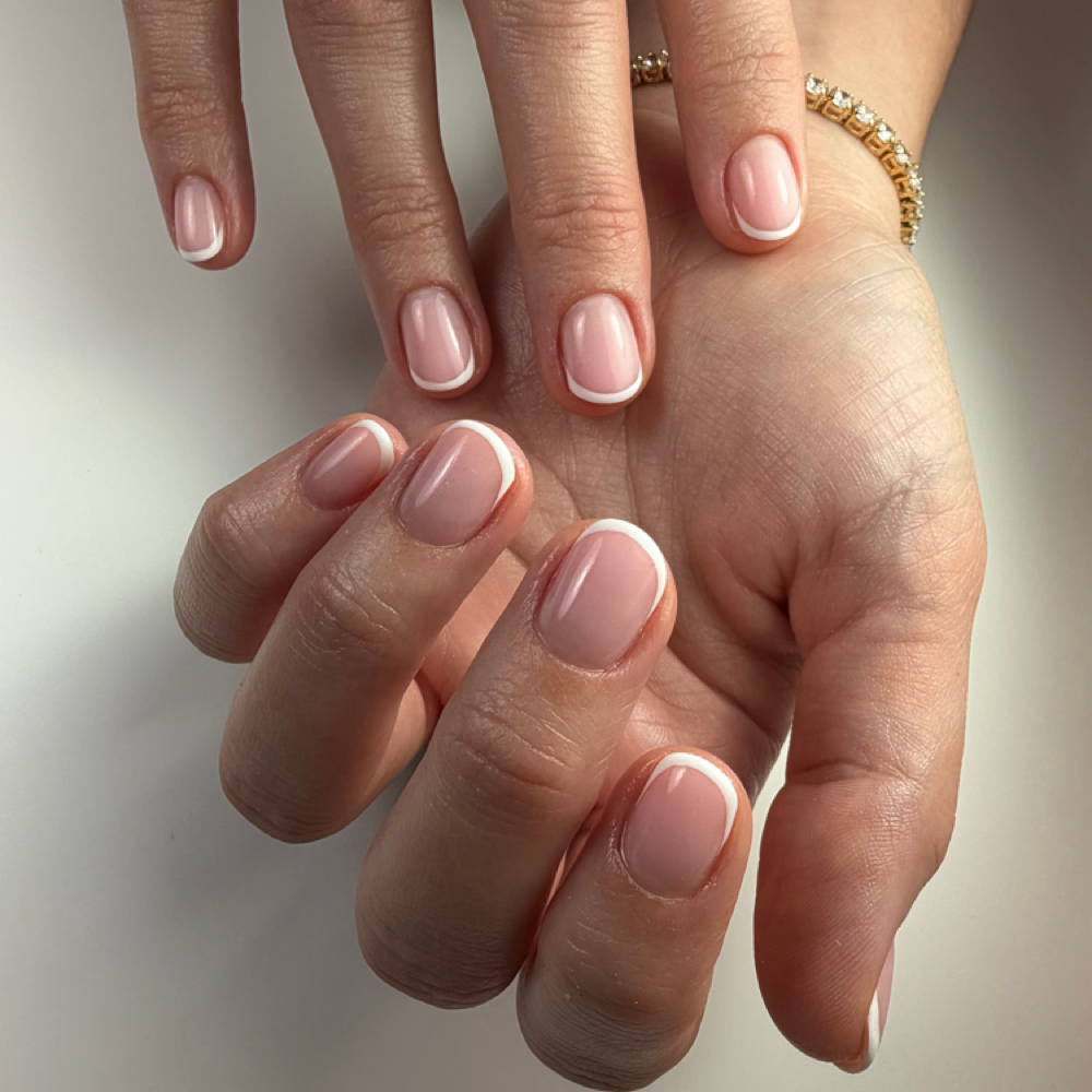 Short Nails / French — $95 at Julia Nails Florida in Orlando, FL