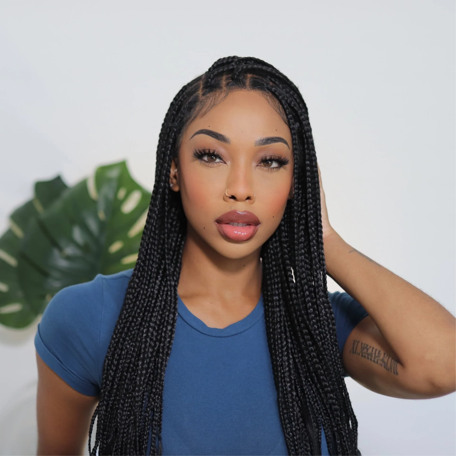 Box Braids at Beauty By Lucky in Alexandria, VA