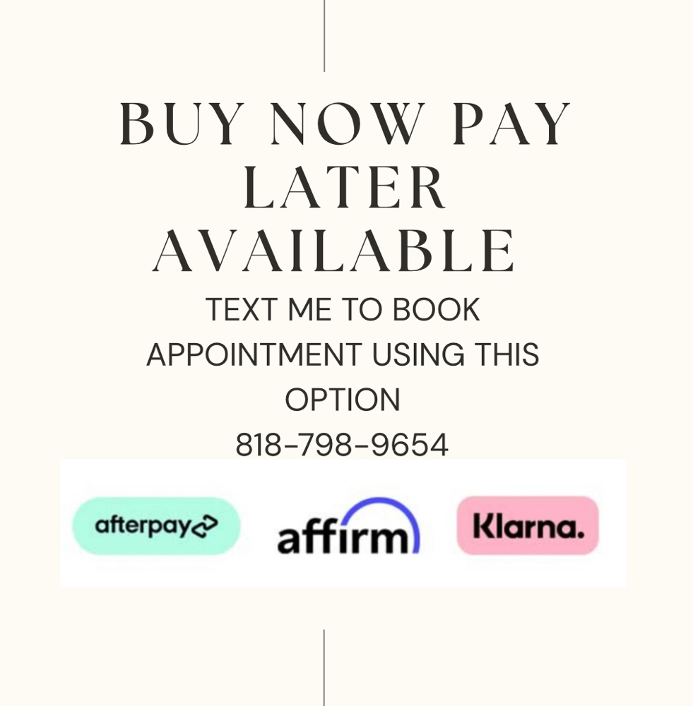 Buy Now Pay Later (text to book)
