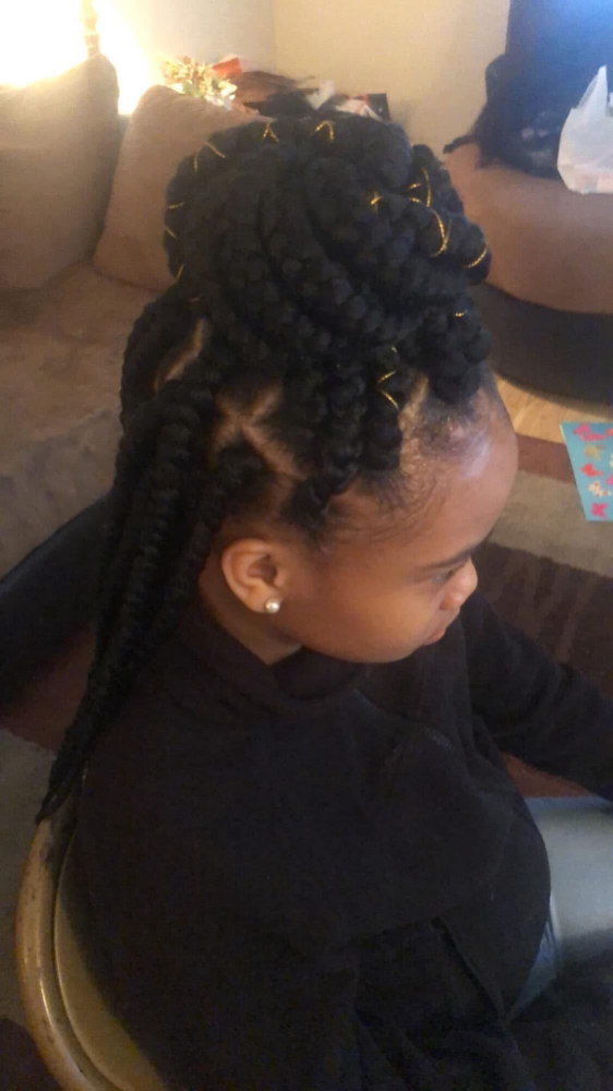 Large Box Braids