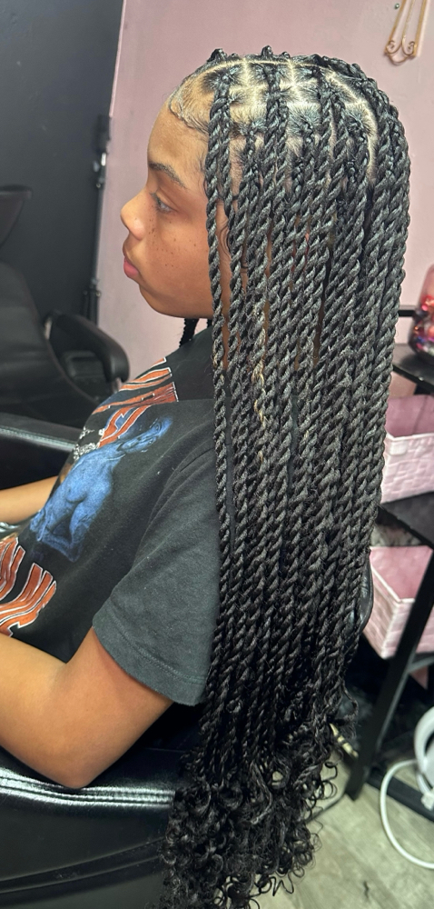 Island Twists (w/ Mastermix Curls)