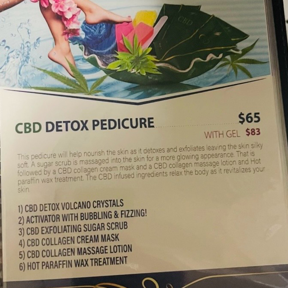 C-B-D PEDICURE at JENNYB BEAUTY in Lakeland, FL