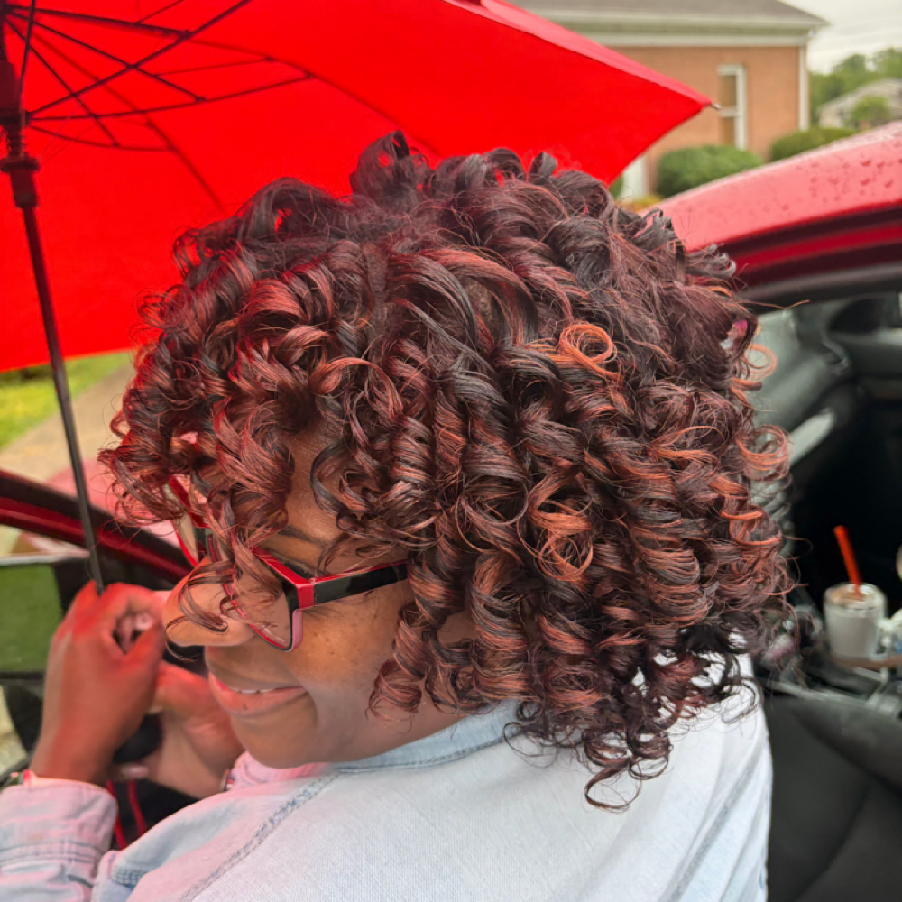 Curly Sets at Life of Grace salon in Dayton, OH