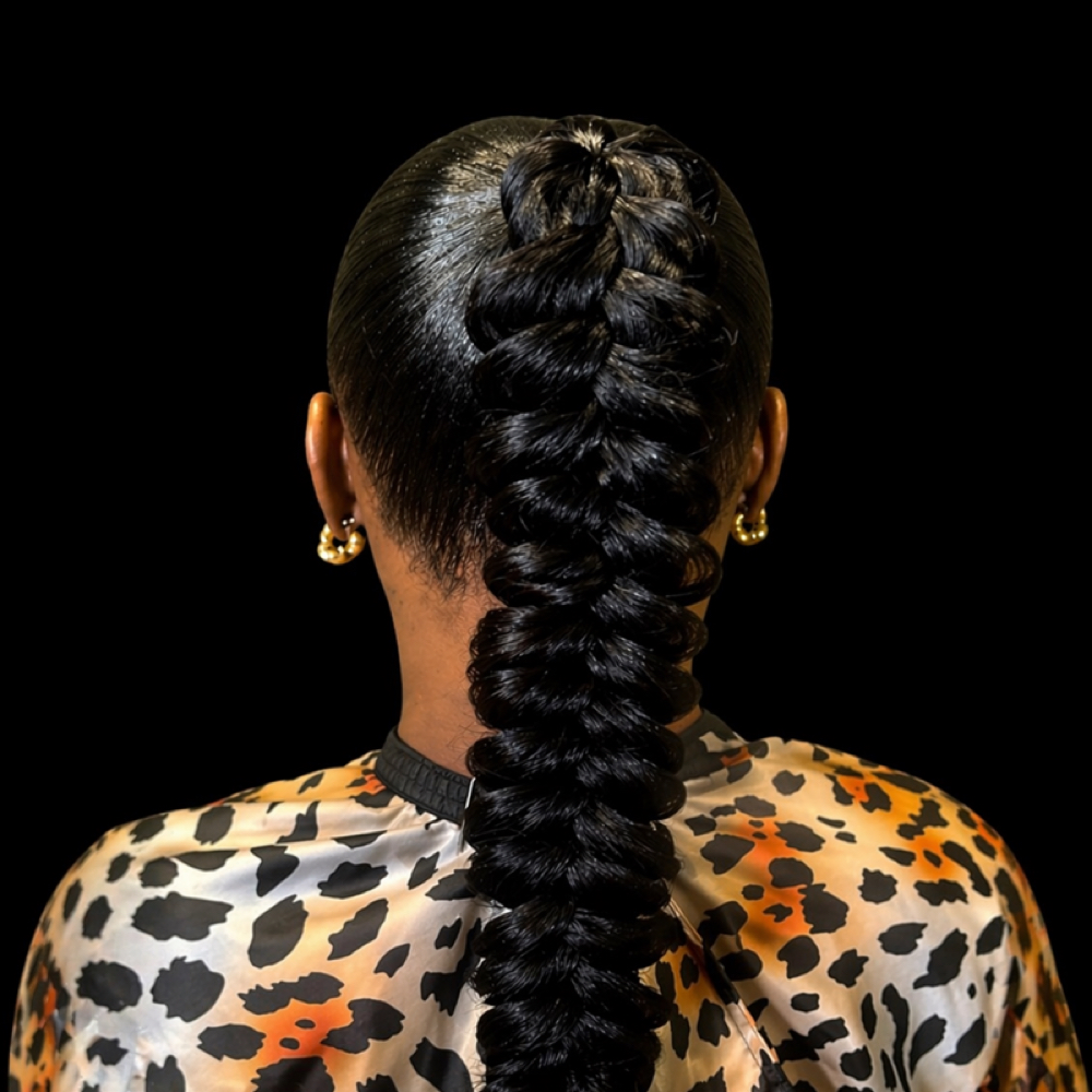 Butterfly Ponytail braid at Beautify Her Llc in Chicago, IL