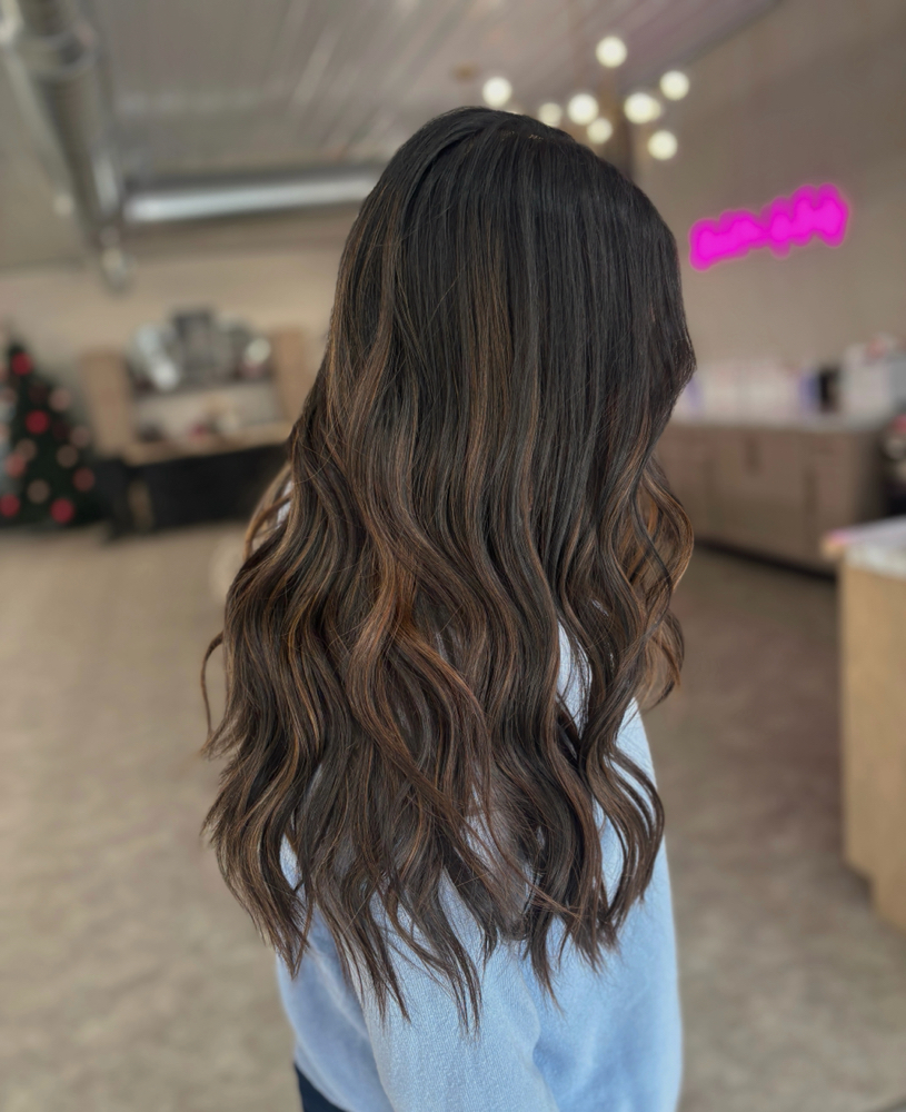 Partial Foil / Balayage