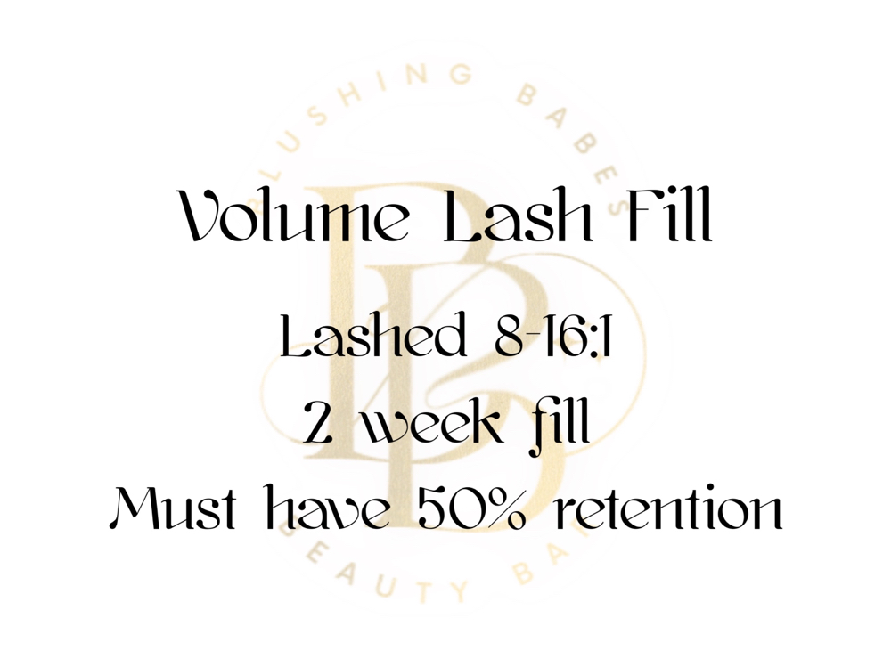 Volume Fill 50% Retention | 2 Week