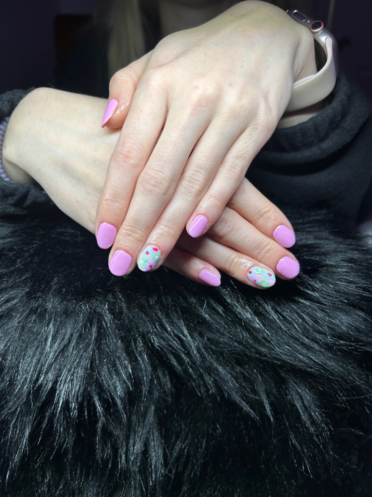 Basic Nail Art (Two Fingers)