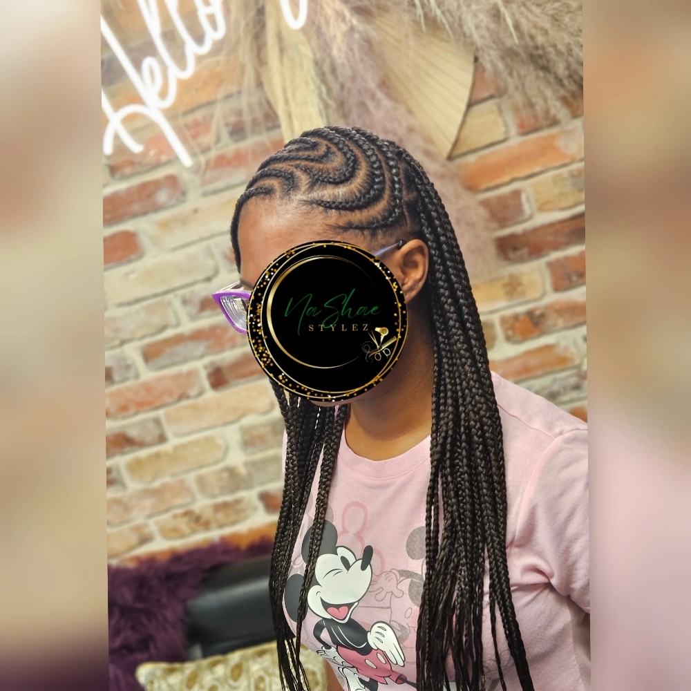 Medium Scalp w/ Individuals at NaShae Stylez in Pensacola, FL