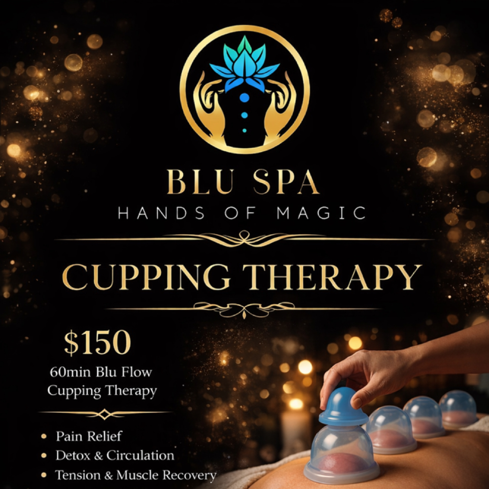 Blu Flow Cupping Therapy at Blu Spa ATL in College Park, GA