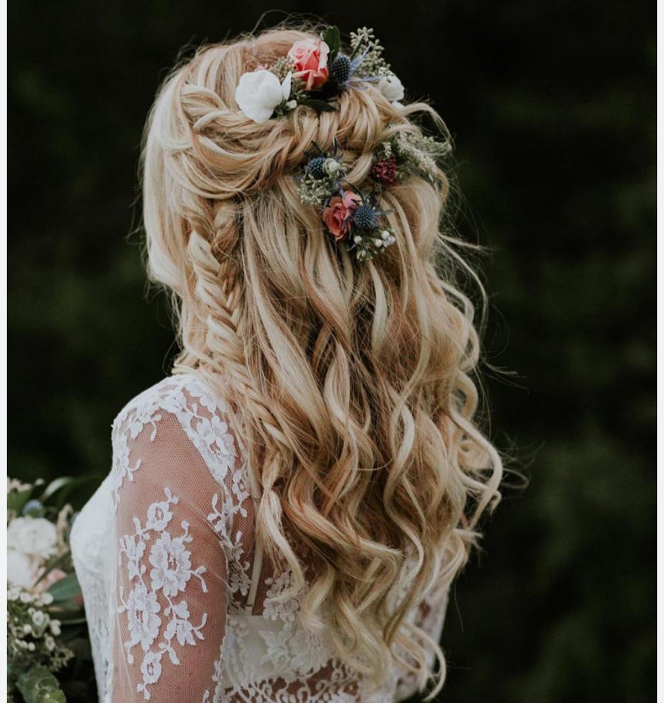 Bridesmaid Hair Style