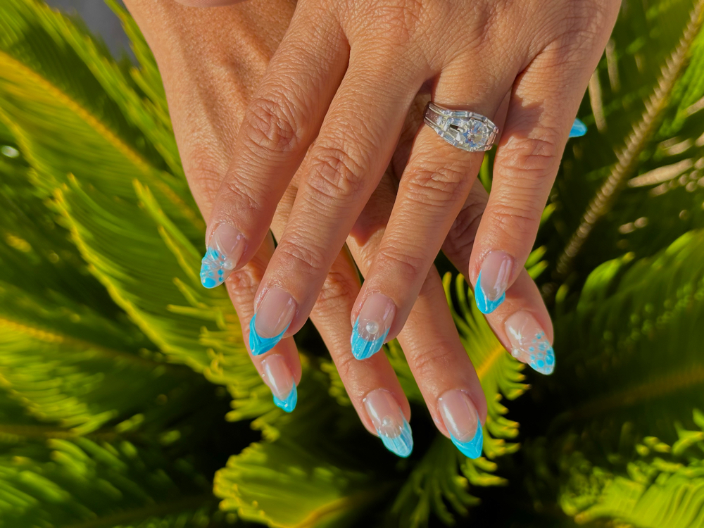 short gel x full set