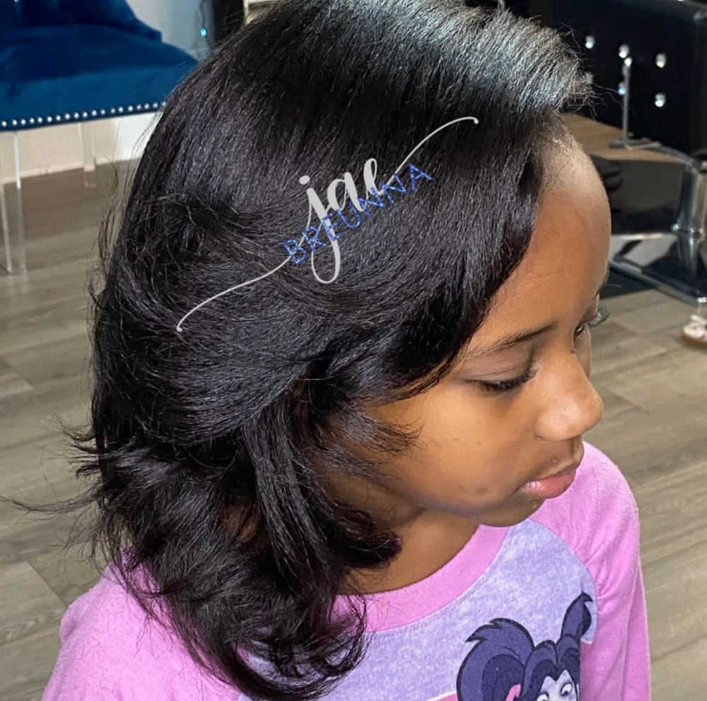 Relaxer (Flat Iron/Roller Wrap)