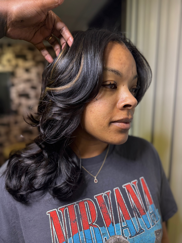 Quick Weave Install at SheesDreamy Hair Studio in Sanford, FL