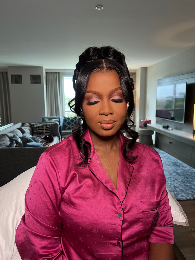 🤍 Bridal Trial Glam at MakeupNikita in Laurel, MD