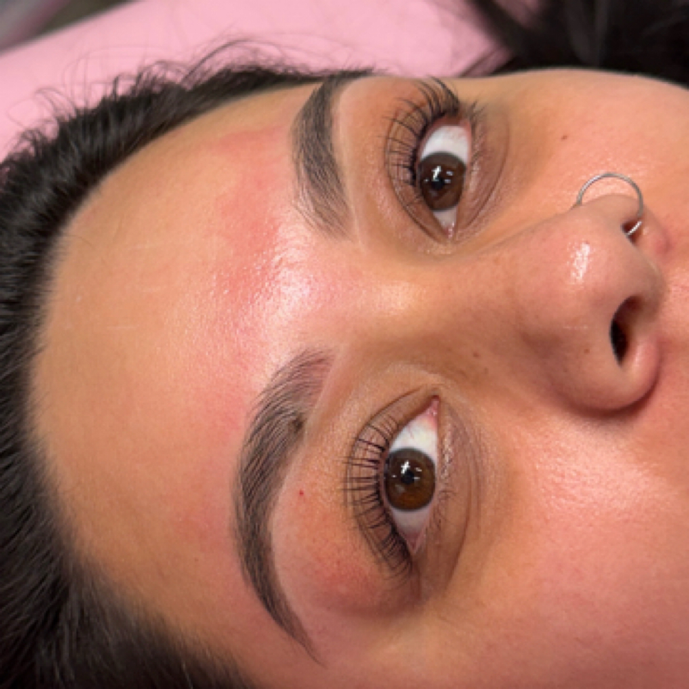 Brow Shaping + Korean Lash Lift at Rose Beauty Bar | LLC in Lewisville, TX