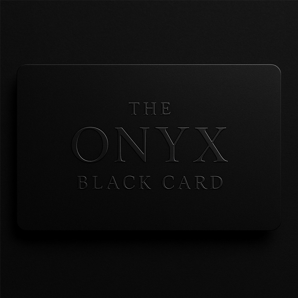 The ONYX Black Card Membership