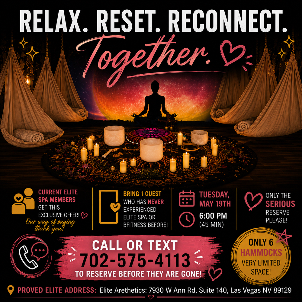 Exclusive Sound Therapy In Hammock at ELITE AESTHETICS in Las Vegas, NV