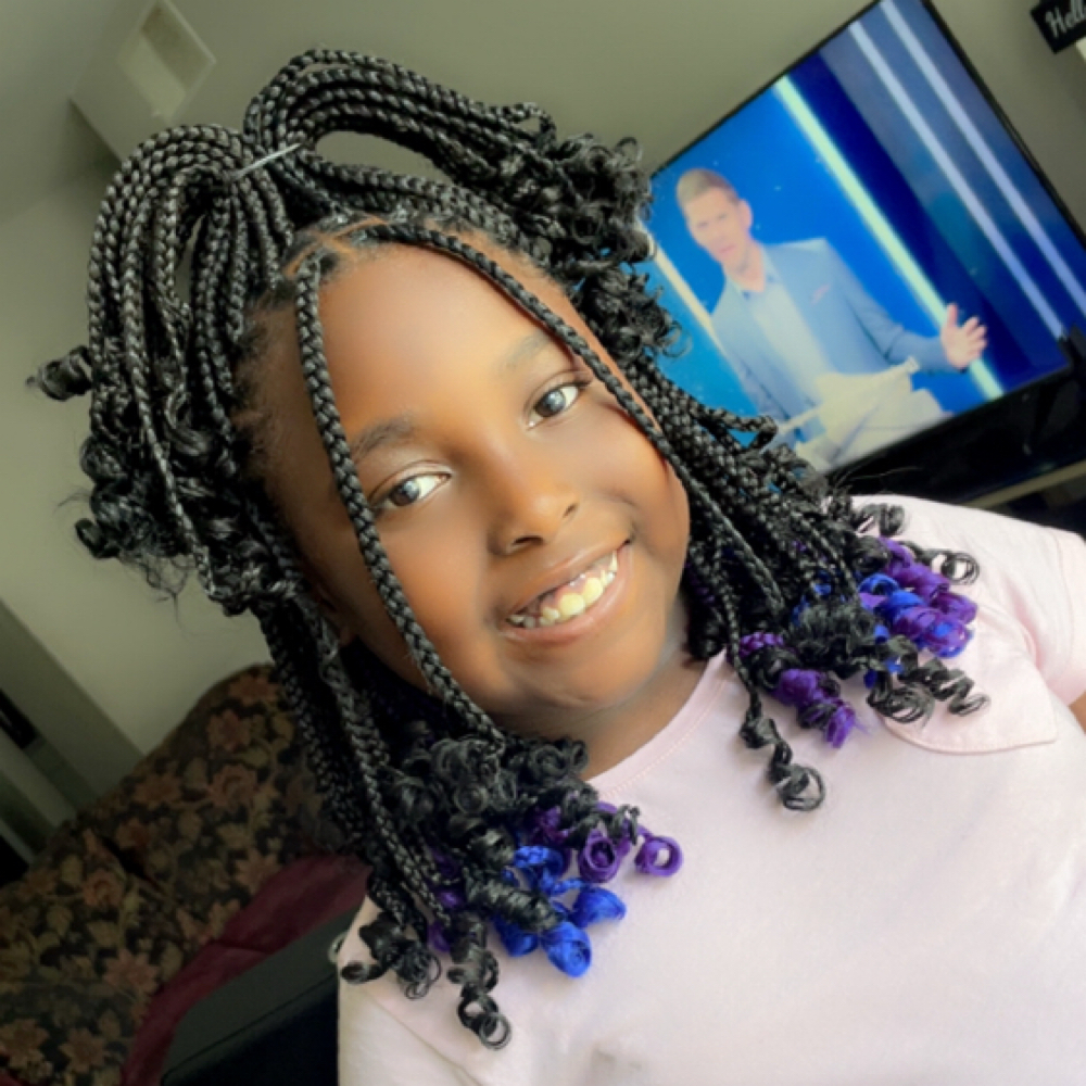 Kid Knotless at TheeBraidBox LLC in Winston Salem, NC