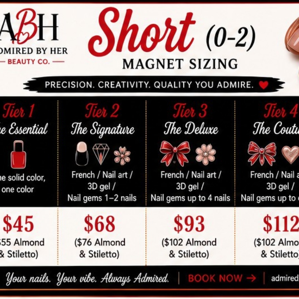 Fill In (Short Set) at Admired By Her Beauty Co. in Sliver Spring, MD