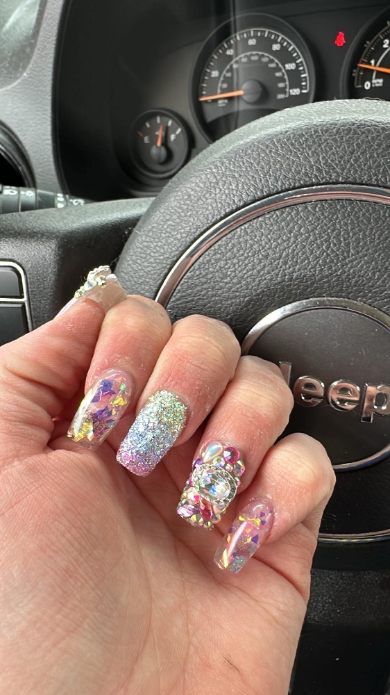 Diamond Nail Art/junk Nail
