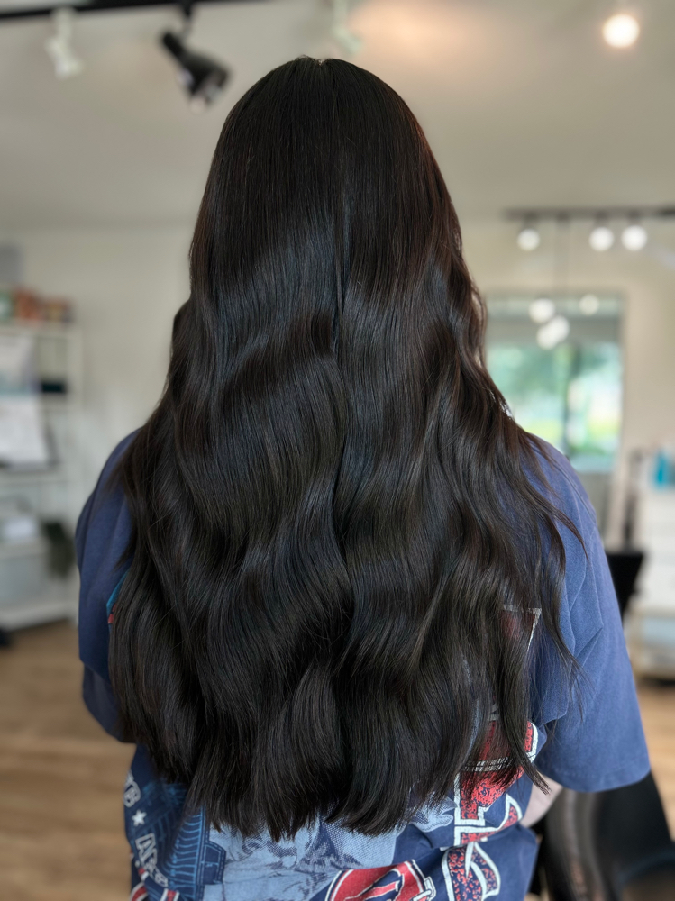 Root Touchup + Blowout