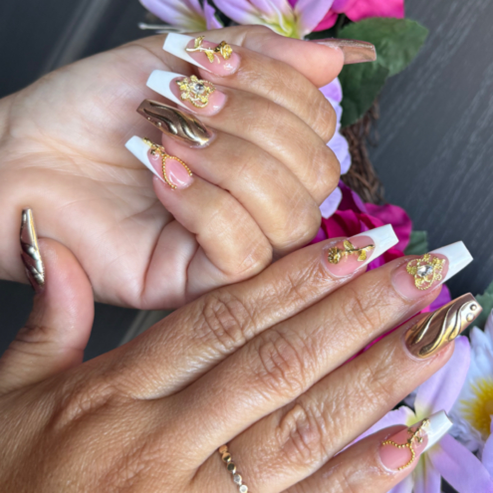 Gel-X Full Set at Vikki’s Nail Studio in Fort Myers, FL