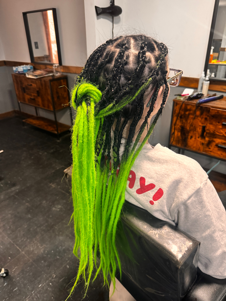 Faux Dreadloc Install