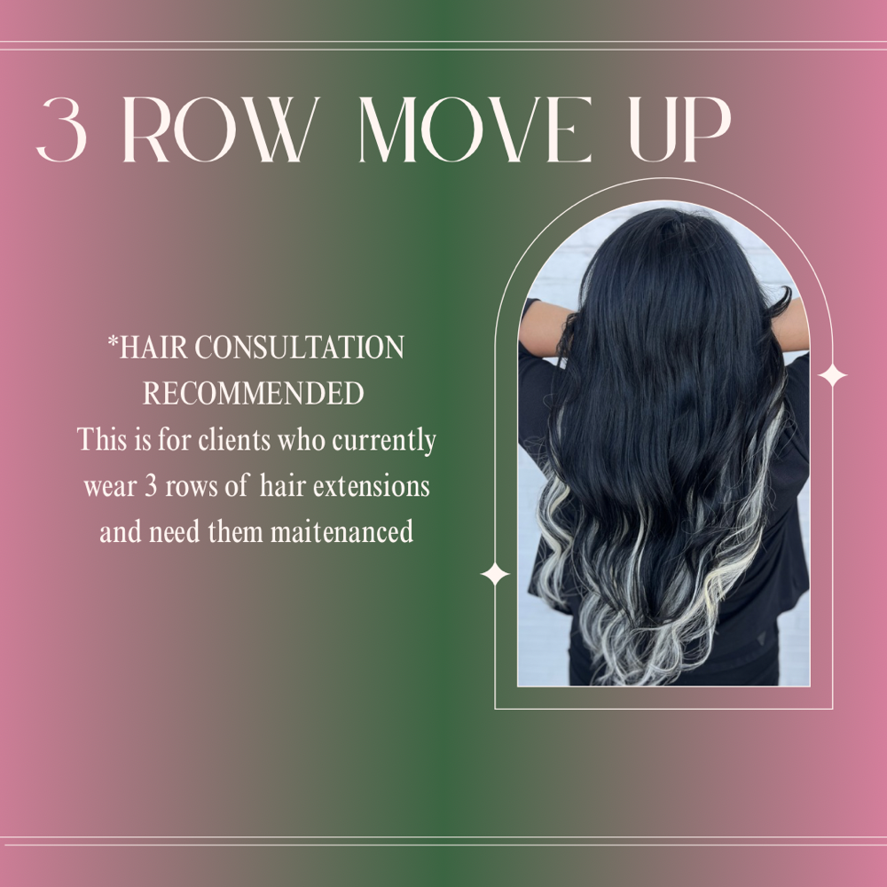 3 Row Move Up