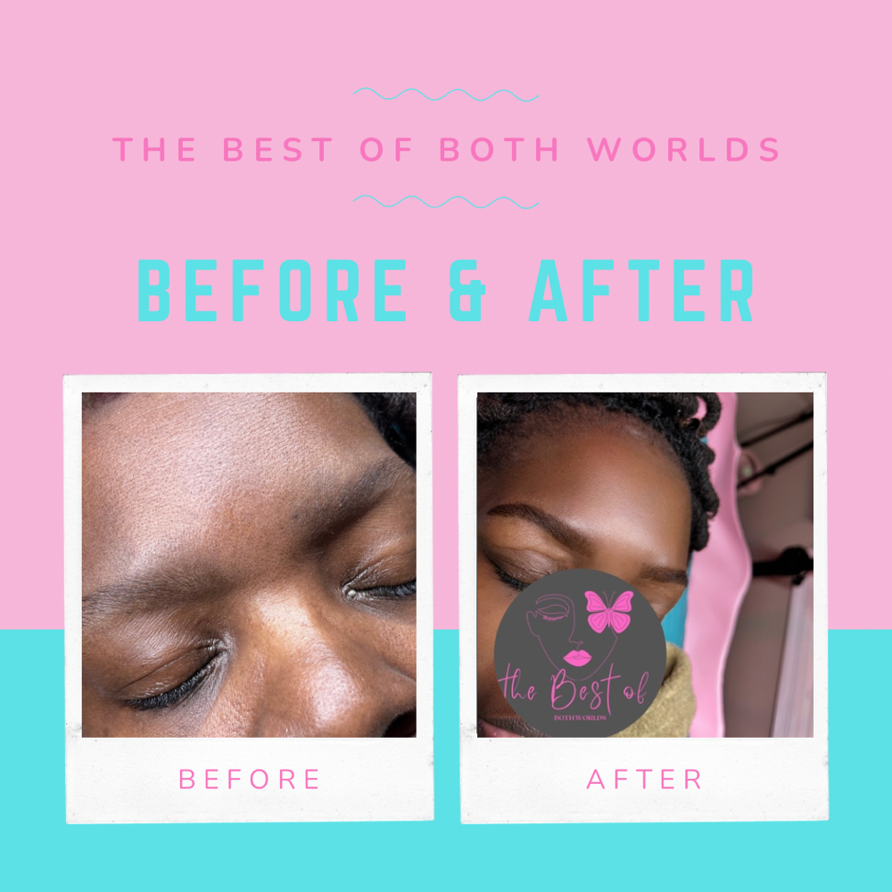 Eyebrow Tinting + Wax at The Best of Both Worlds Studio in Columbia, SC
