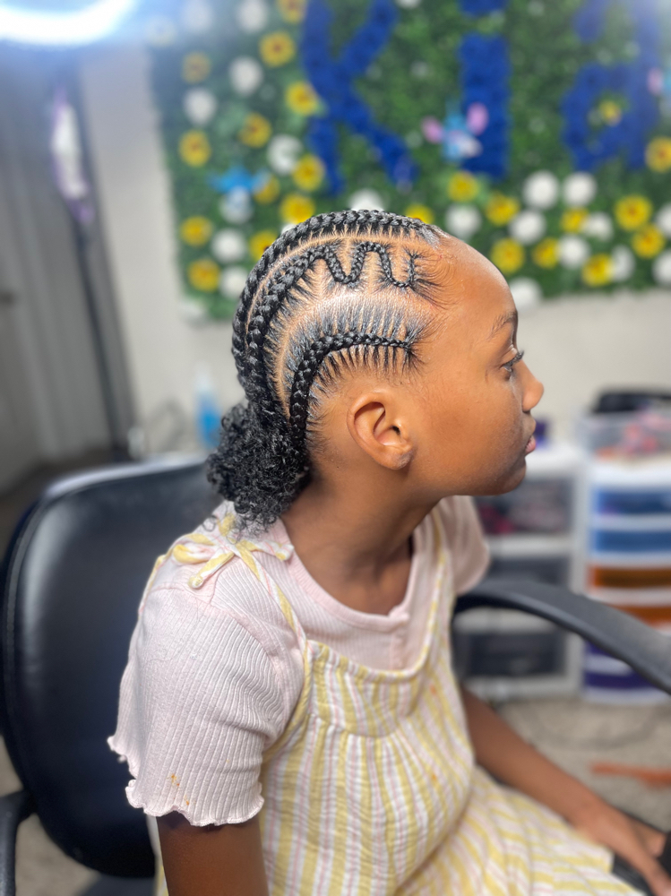 Kids Stitch braids (4-6ct)✨