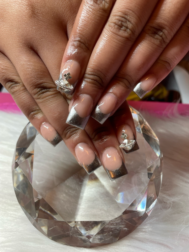 French Design Add-on at Roylè Nails in Youngsville, LA