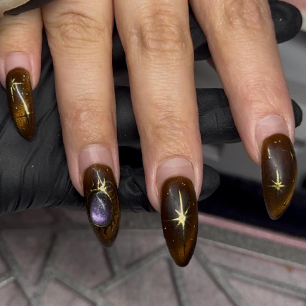 M/L Structured Mani Rebalance at NAILSSSBYJULIE in Canoga Park, CA