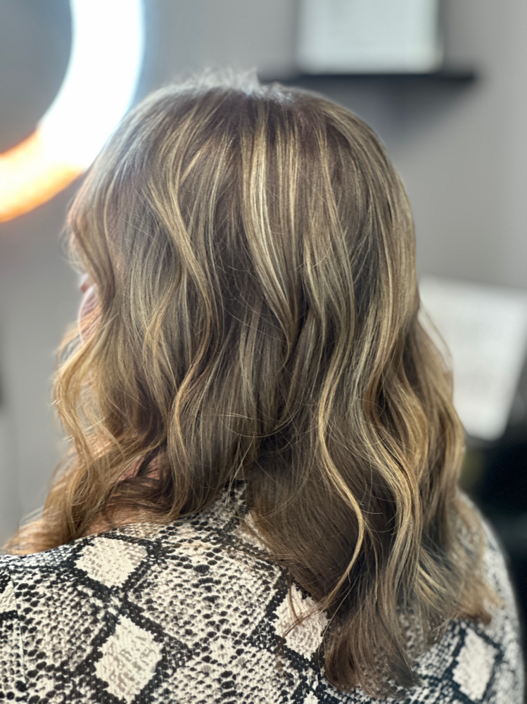 Partial Foil, Cut & Blowdry at The Mane Beauty Room in Danvers, MA